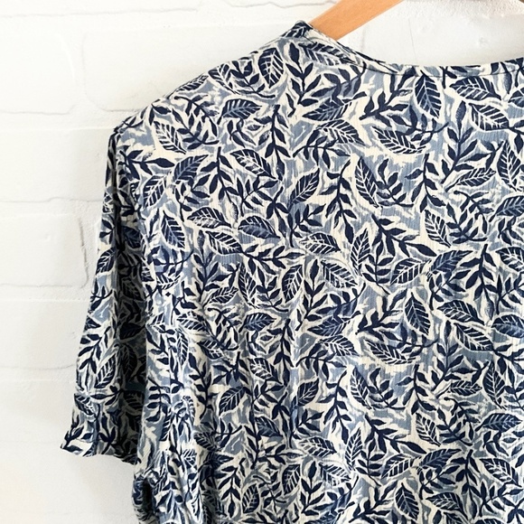 Vintage Blue and White Maxi Dress - Picture 13 of 14